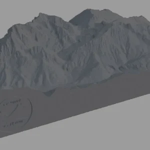 Bergreliefmodell - Hochtor (2369m) – Bild 15