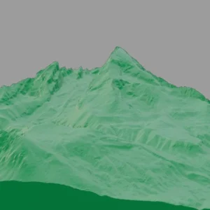 Bergreliefmodell - Watzmann (2713m) – Bild 24
