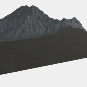Bergreliefmodell - Watzmann (2713m) – Bild 17