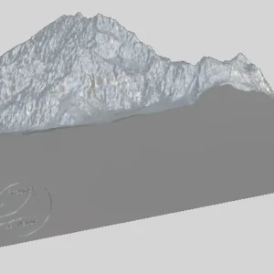 Bergreliefmodell - Watzmann (2713m) – Bild 14