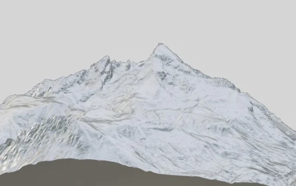 Bergreliefmodell - Watzmann (2713m) – Bild 15