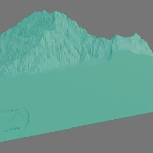 Bergreliefmodell - Watzmann (2713m) – Bild 12