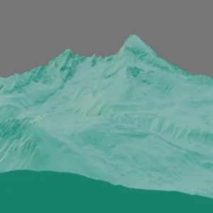 Bergreliefmodell - Watzmann (2713m) – Bild 11