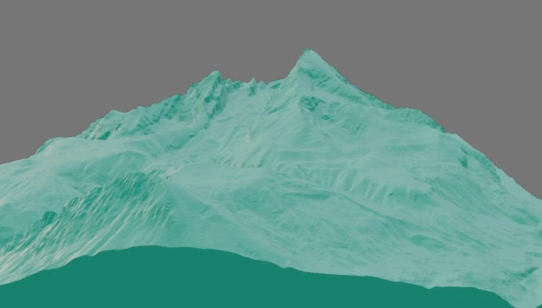Bergreliefmodell - Watzmann (2713m) – Bild 11