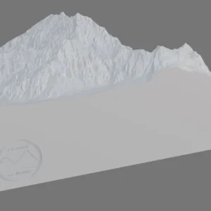 Bergreliefmodell - Watzmann (2713m) – Bild 8